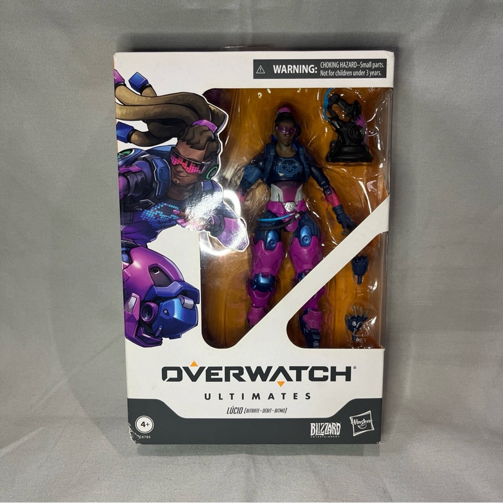 Overwatch Ultimates Lucio 6" Action Figure Blizzard Hasbro New Sealed